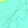 Mapa topográfico Pala Pulau, altitud, relieve