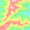 Mapa topográfico 老爷梁, altitud, relieve