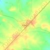 Mapa topográfico Bhatpara, altitud, relieve