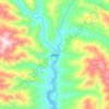 Mapa topográfico 益智乡, altitud, relieve