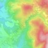 Mapa topográfico Le Fayol, altitud, relieve