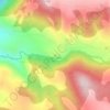 Mapa topográfico Преслап, altitud, relieve