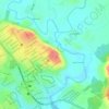 Mapa topográfico Lomas Tamanes, altitud, relieve