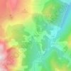 Mapa topográfico La Grenonière, altitud, relieve