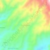Mapa topográfico 26 de Octubre, altitud, relieve