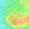 Mapa topográfico Patotterij, altitud, relieve