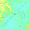 Mapa topográfico Damar, altitud, relieve