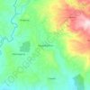 Mapa topográfico Dayeuhluhur, altitud, relieve