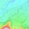 Mapa topográfico Cantone, altitud, relieve