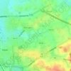 Mapa topográfico Potyze, altitud, relieve