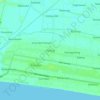 Mapa topográfico Puring, altitud, relieve