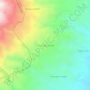 Mapa topográfico Padang Laweh, altitud, relieve