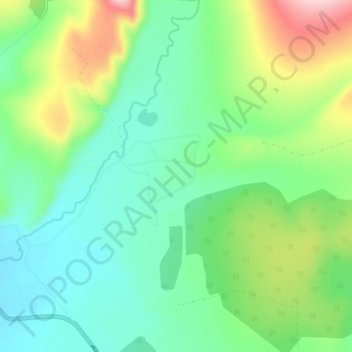 Mapa topográfico Кадыкчан, altitud, relieve