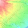 Mapa topográfico Geres, altitud, relieve