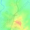 Mapa topográfico J K Township, altitud, relieve