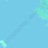 Mapa topográfico Gasparilla Sound, altitud, relieve
