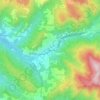 Mapa topográfico Codiponte, altitud, relieve