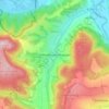 Mapa topográfico Schnellmannshausen, altitud, relieve