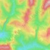 Mapa topográfico Красная Воля, altitud, relieve