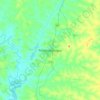 Mapa topográfico Ferkéssédougou, altitud, relieve