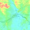 Mapa topográfico Ngabang, altitud, relieve