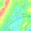 Mapa topográfico Vanns, altitud, relieve