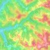 Mapa topográfico Ventajol, altitud, relieve