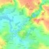 Mapa topográfico Haute Rive, altitud, relieve