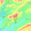 Mapa topográfico Venda, altitud, relieve