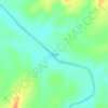 Mapa topográfico Pescaria, altitud, relieve