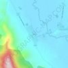 Mapa topográfico Kiewa, altitud, relieve
