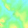 Mapa topográfico Roncador, altitud, relieve