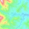 Mapa topográfico Quiput, altitud, relieve