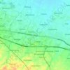 Mapa topográfico Ciruas, altitud, relieve