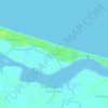 Mapa topográfico Villa Leonora, altitud, relieve