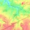 Mapa topográfico Seitschen, altitud, relieve