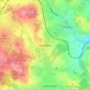 Mapa topográfico Neueibau, altitud, relieve
