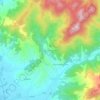 Mapa topográfico Lavacchio, altitud, relieve
