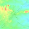 Mapa topográfico Farsabahar, altitud, relieve