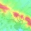 Mapa topográfico Le Cheneau, altitud, relieve