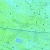 Mapa topográfico GKM Colony, altitud, relieve