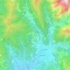 Mapa topográfico Sorgnano, altitud, relieve