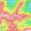 Mapa topográfico Aiplspitz, altitud, relieve