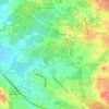 Mapa topográfico Somashettihalli, altitud, relieve
