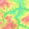 Mapa topográfico Le Carroir, altitud, relieve