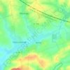 Mapa topográfico Metzing, altitud, relieve