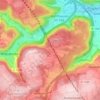 Mapa topográfico Eselhöfe, altitud, relieve