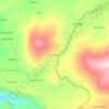 Mapa topográfico Ccochapucro, altitud, relieve