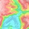 Mapa topográfico Moitiébard, altitud, relieve