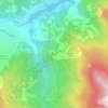 Mapa topográfico Ballone, altitud, relieve